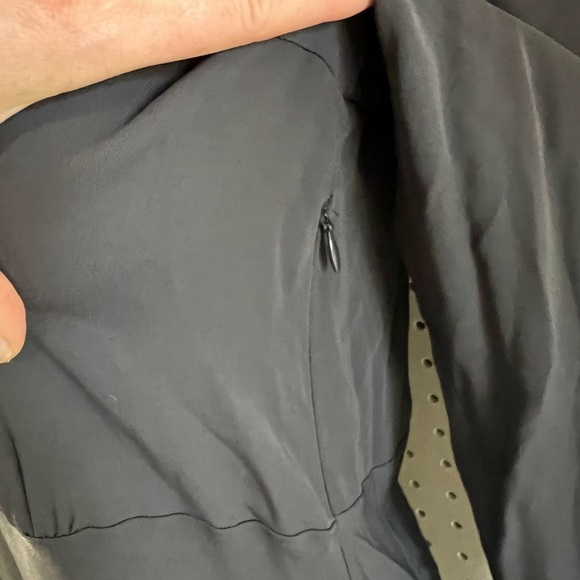 NWT ZARA Flowy Midi Dress Longsleeve XL Anthracite Grey - Picture 14 of 15